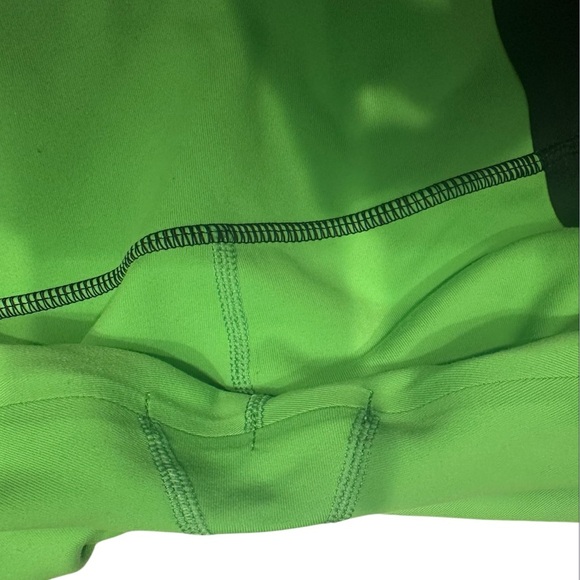 Lululemon 🍋Wunder Under Green and Black Color Block Leggings Size 8 - Picture 9 of 10